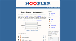 Desktop Screenshot of hoopler.com
